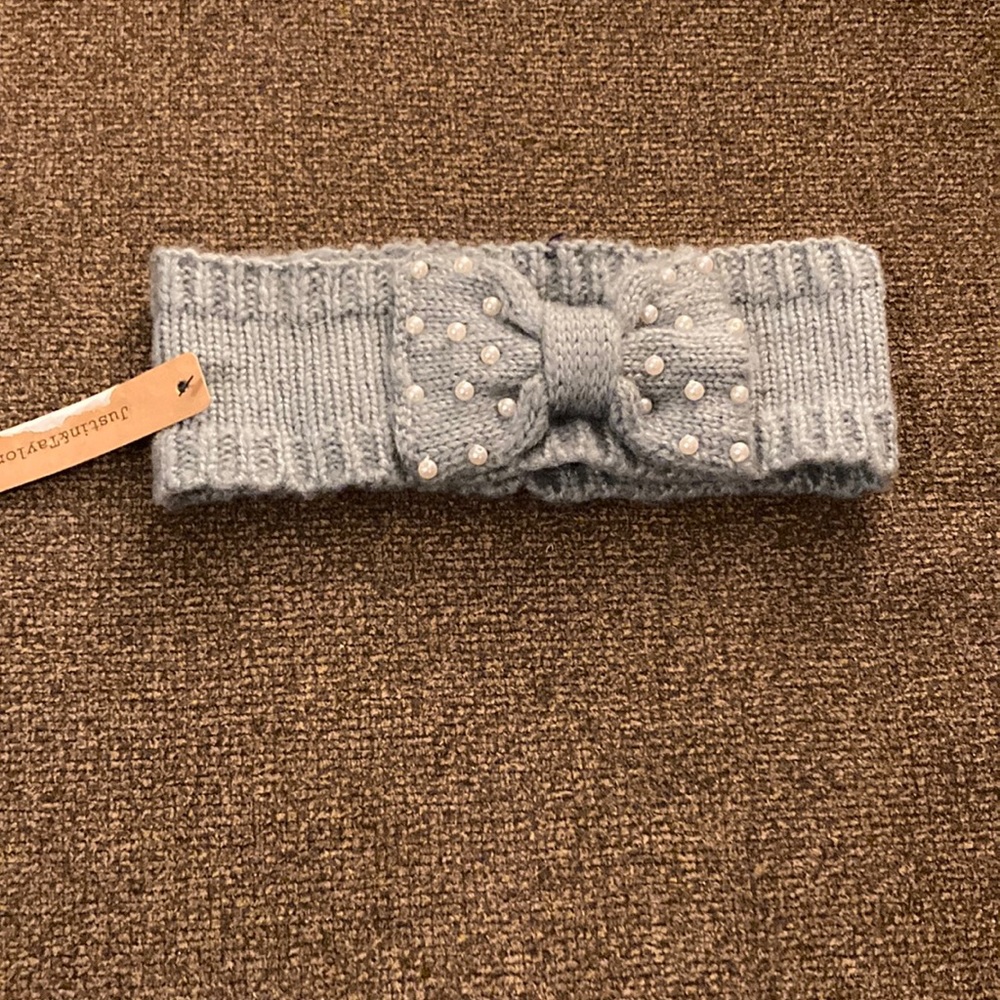 Mint colored headband/ear warmer